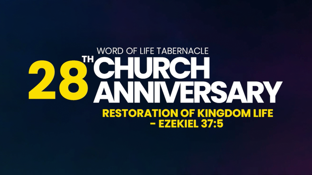 28th Church Anniversary